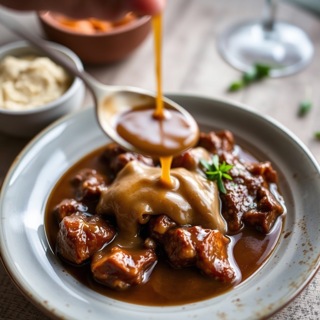 découvrez nos astuces faciles et rapides pour épaissir la sauce de votre bœuf bourguignon, et obtenir une texture onctue
