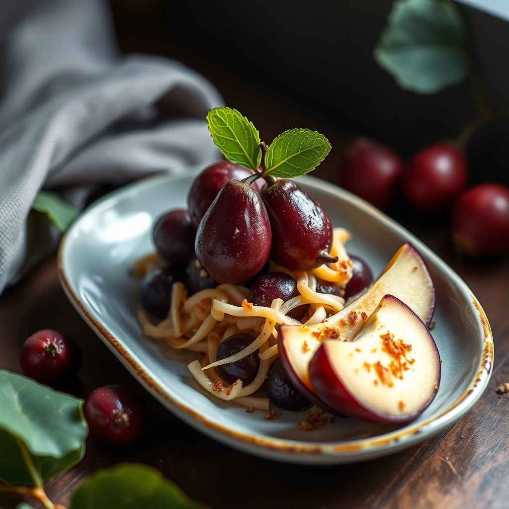 découvrez une délicieuse entrée à base de figues, parfaite pour surprendre vos invités avec une note sucrée-salée raffin