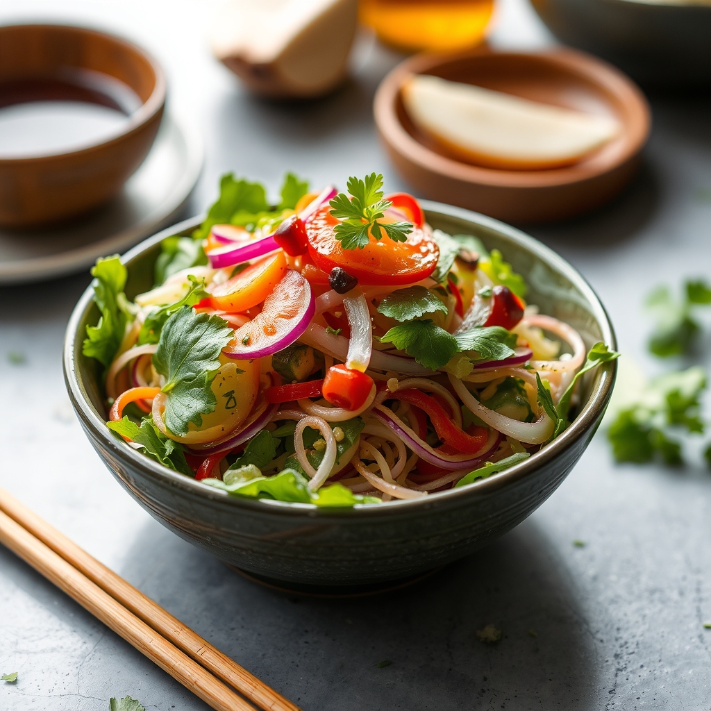 découvrez une recette facile et savoureuse de salade de chou japonaise populaire, parfaite pour accompagner vos repas av