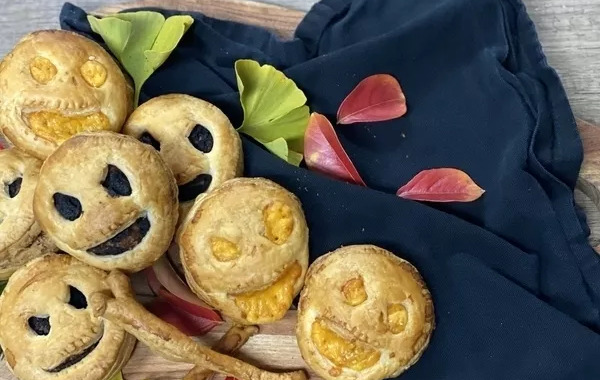 Des feuilletés d&#8217;Halloween effrayants et savoureux avec seulement 2 ingrédients !