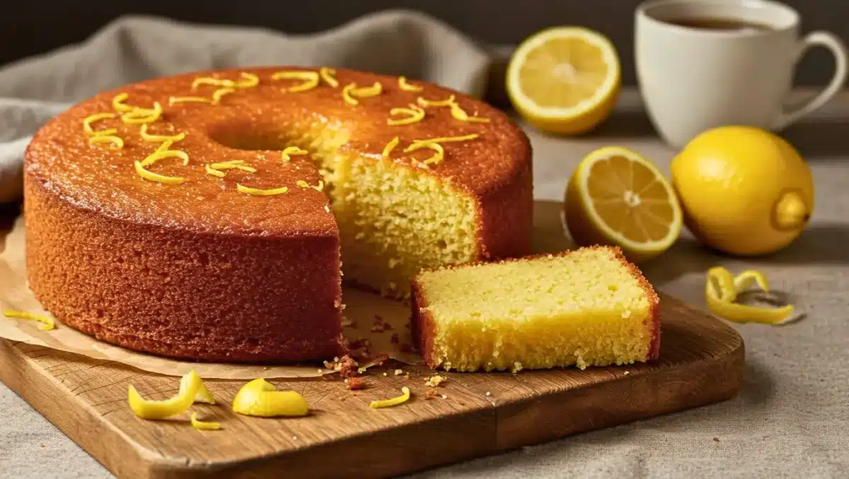 François-Régis Gaudry s&#8217;emballe pour ce gâteau au citron d&#8217;une onctuosité irrésistible : &#8220;Une véritable folie gourmande