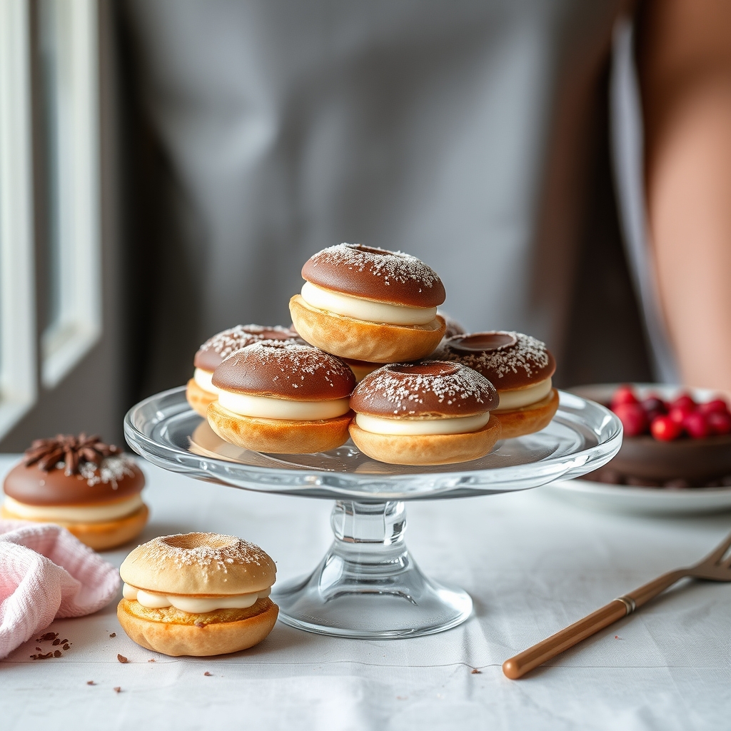 découvrez nos délicieuses recettes de chouquettes, éclairs et autres pâtisseries pour régaler vos papilles avec des douc
