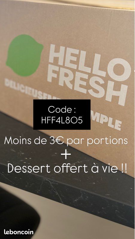 HelloFresh révolutionne vos repas : économisez 75€ et profitez d&#8217;un dessert offert à vie pour des menus sans stress