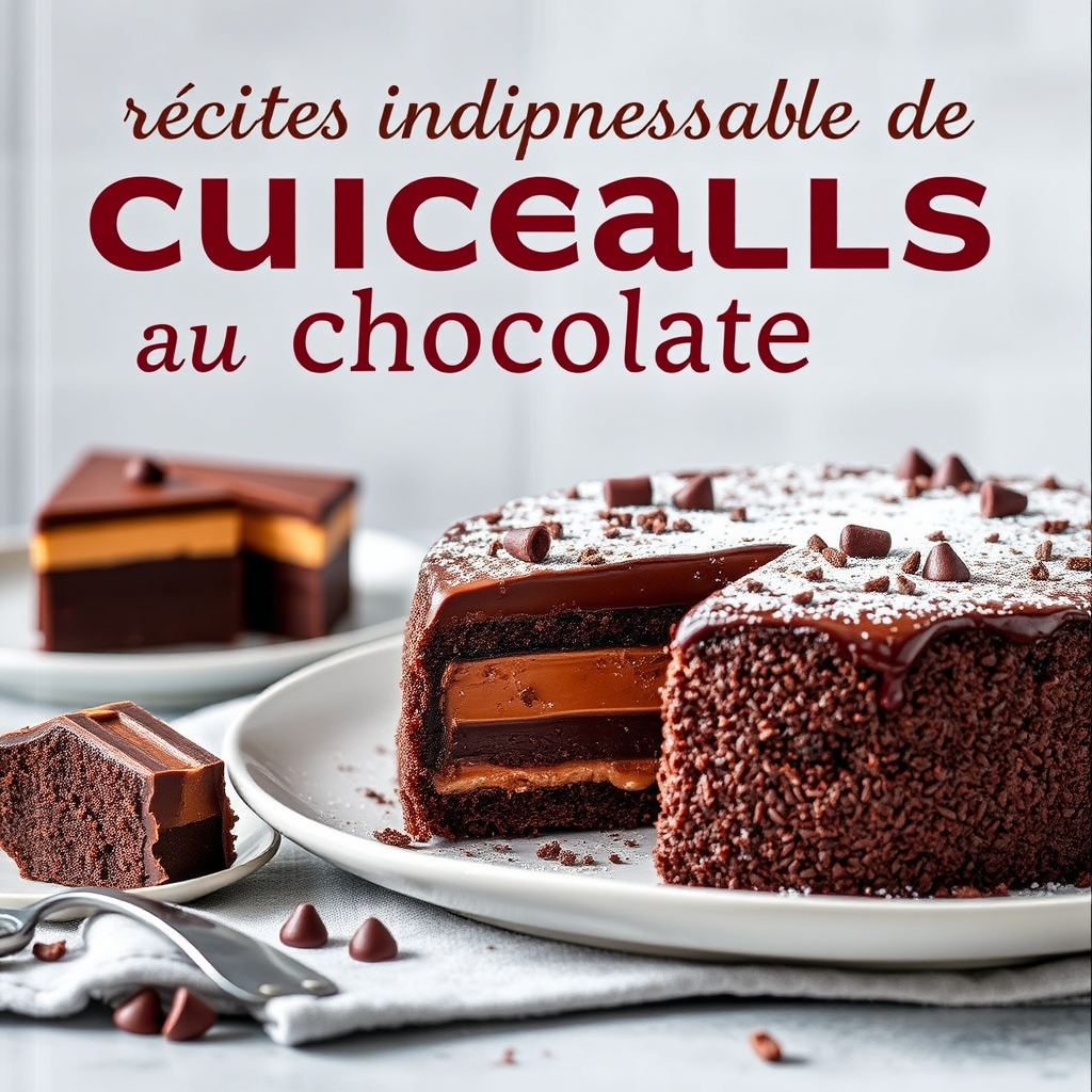 découvrez nos recettes incontournables de gâteaux au chocolat, faciles à réaliser et délicieusement gourmandes pour tout