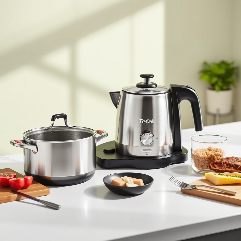 découvrez la batterie de cuisine tefal comfort max : cuisson parfaite assurée, design moderne et élégant. profitez de no