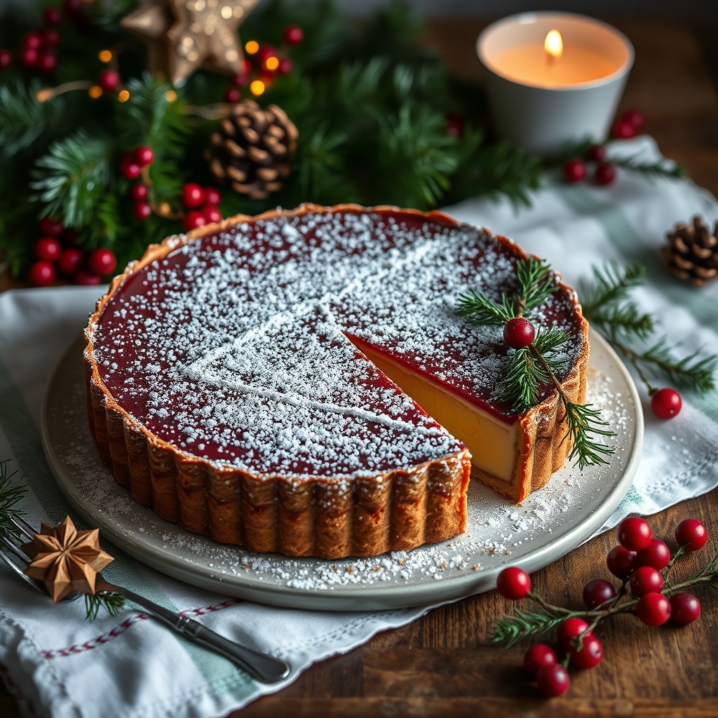 découvrez notre délicieuse tarte à la truite fumée, parfaite pour un repas de noël gourmand et raffiné.