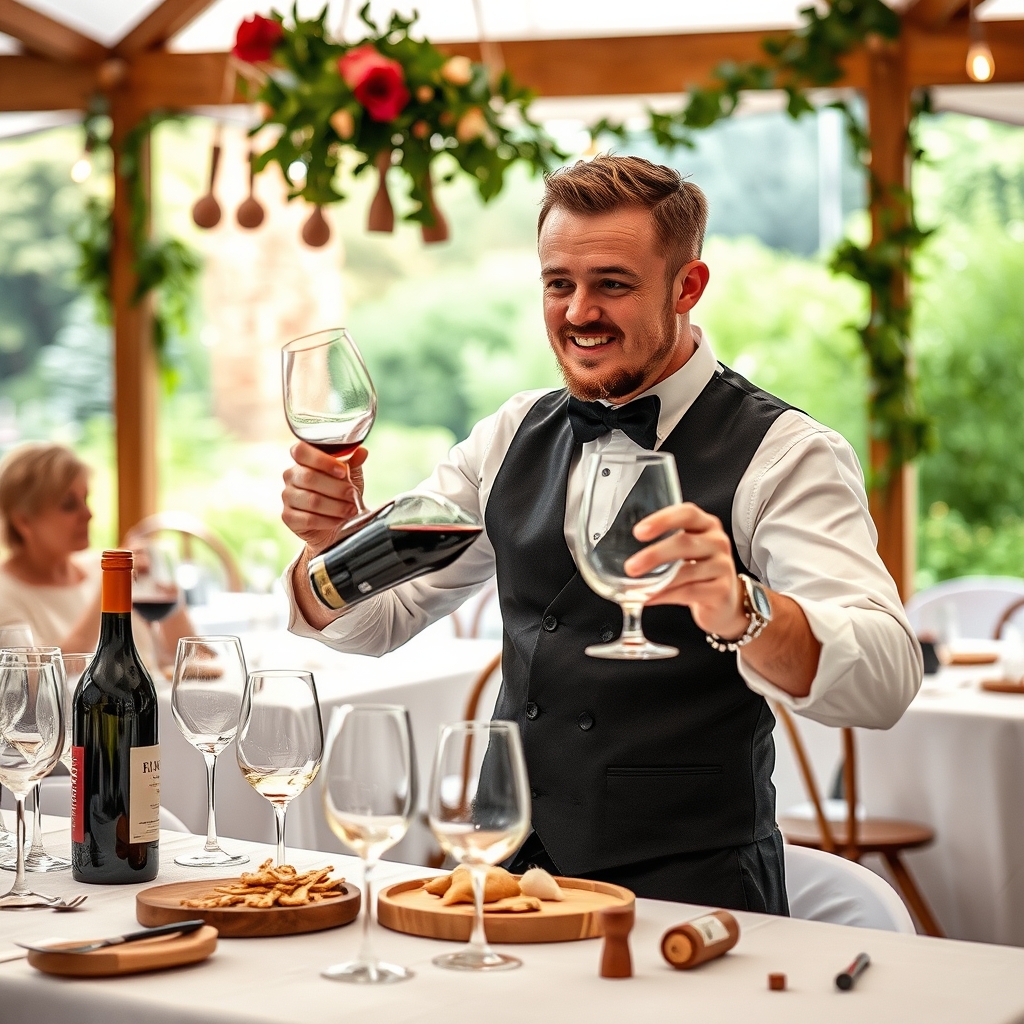 découvrez l'expertise d'un sommelier pour sublimer votre fête de mariage avec des accords mets-vins parfaits, garantissa
