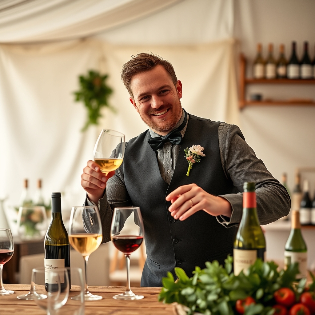découvrez comment un sommelier peut sublimer votre fête de mariage en accordant parfaitement mets et vins pour une expér