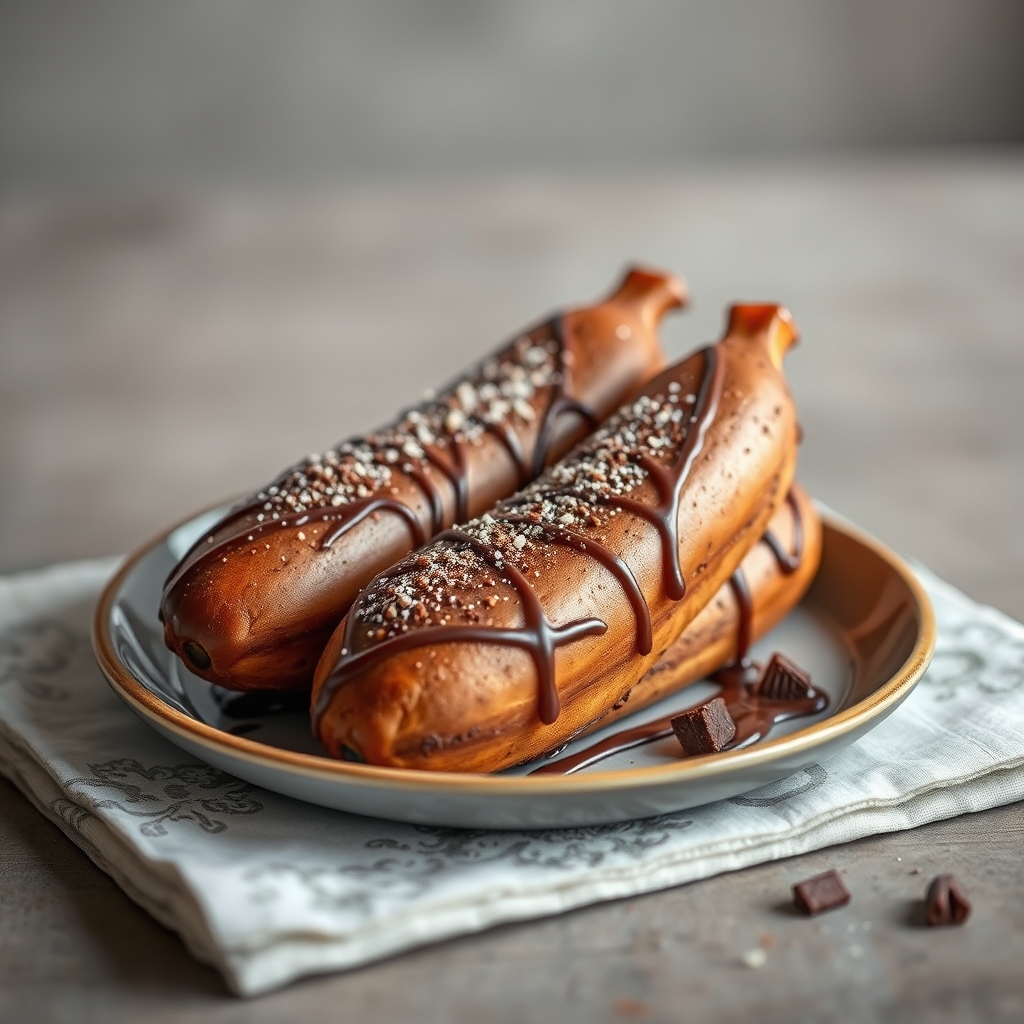 découvrez la délicieuse alliance des bananes et du chocolat ! cette recette allie la douceur des bananes à l'onctuosité