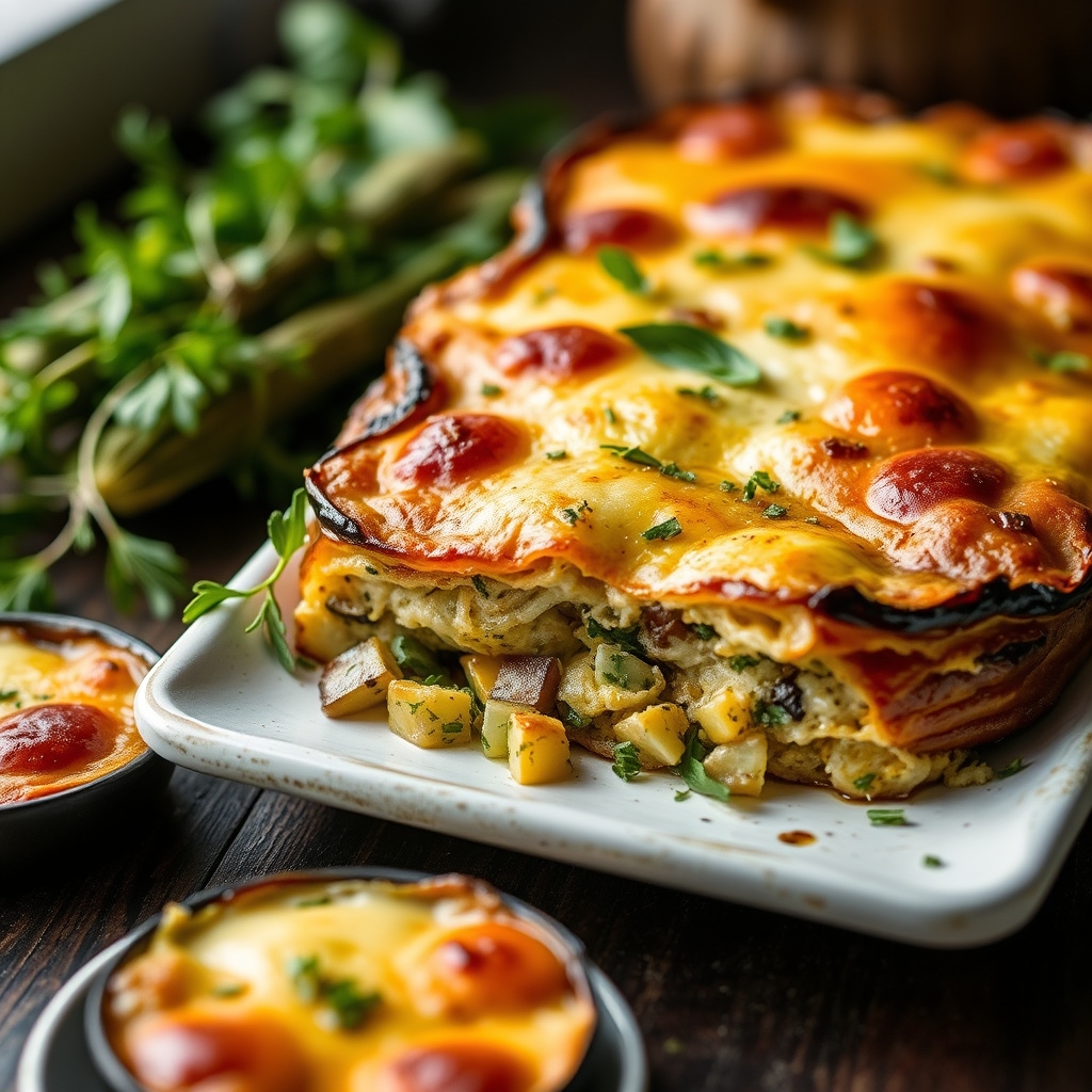 Découvrez le flan d’aubergines aux herbes : une recette savoureuse et facile