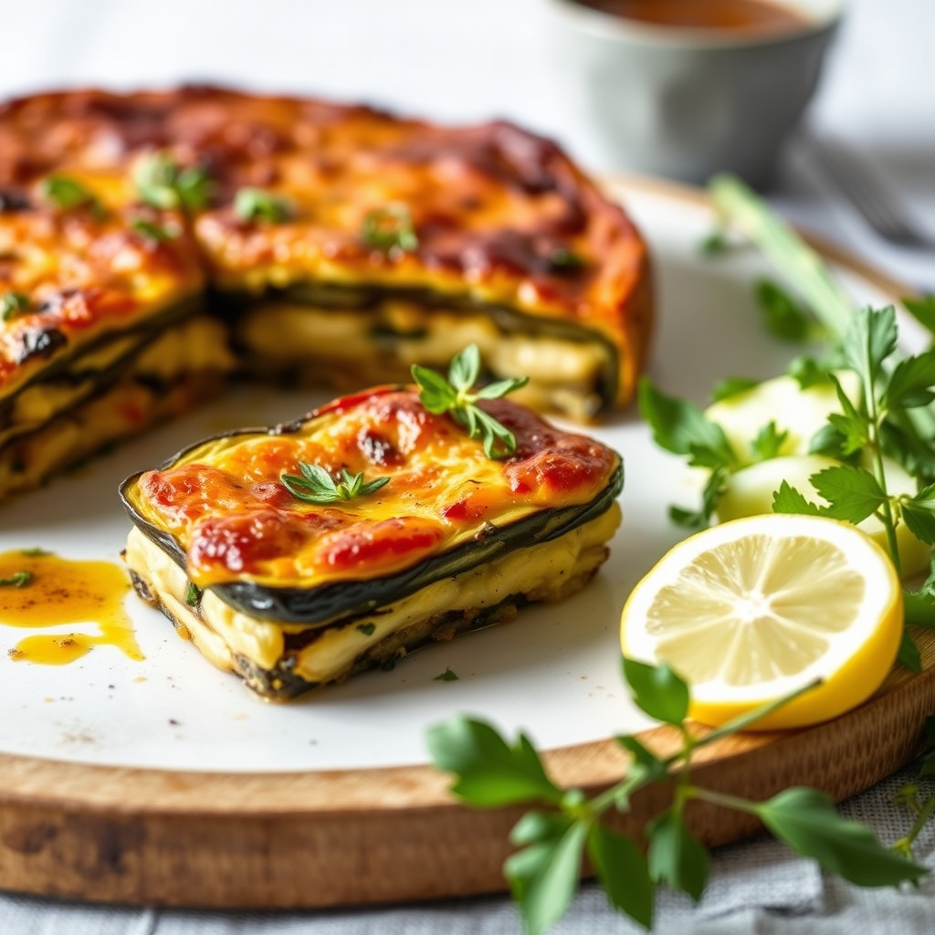découvrez notre recette savoureuse et facile de flan d'aubergines aux herbes. parfait pour un plat principal léger ou un
