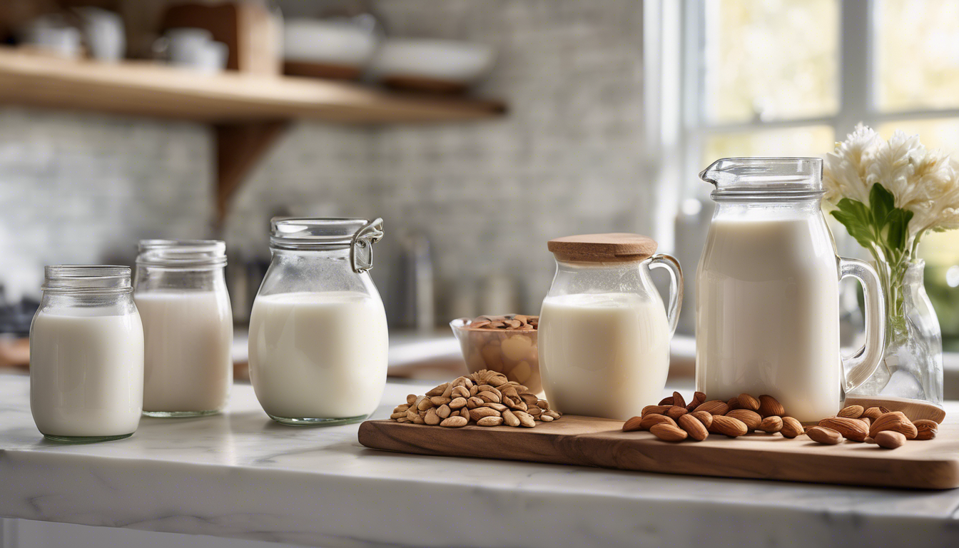 découvrez des alternatives au lait pour diversifier votre alimentation. que vous soyez lactose-intolérant, végétalien ou simplement curieux, explorez les meilleures options comme le lait d'amande, de soja, de noix de coco et bien d'autres! apprenez à les intégrer dans vos recettes au quotidien.